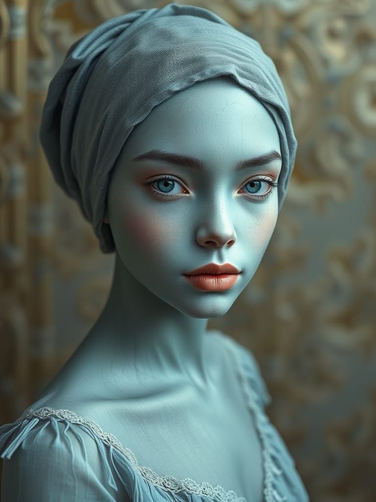 Upcycled Dainty Chambray I Could Believe You're Human Even a...