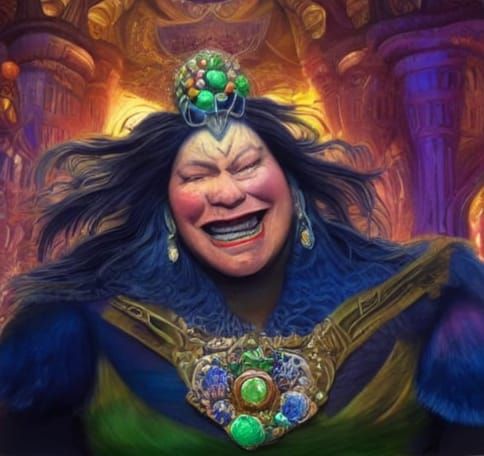 Hagga laughed until she wept