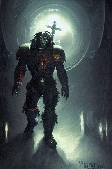 Sinister Warhammer 40k Space Marine