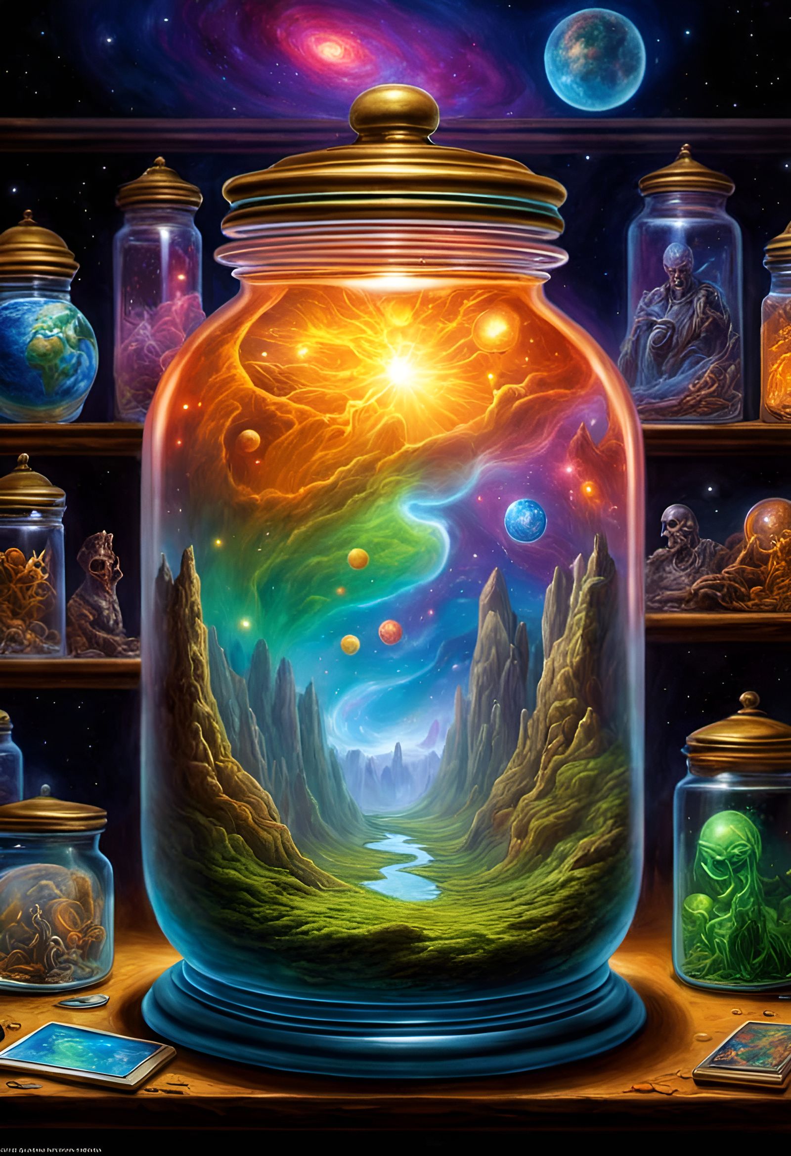 "Break Jar In Case Of Armageddon"