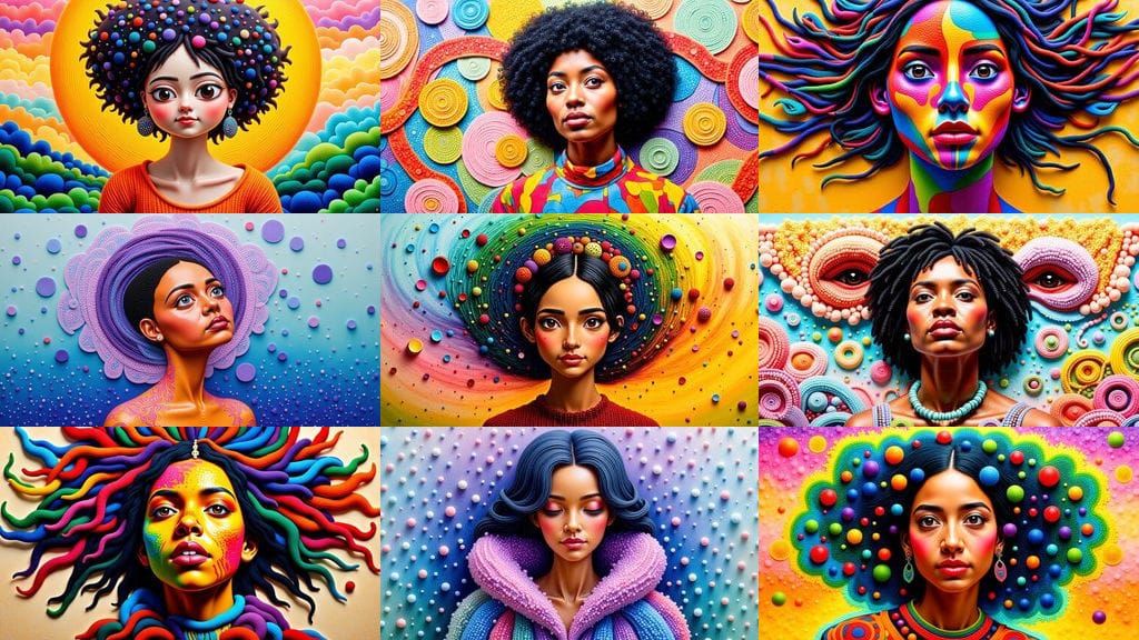 Identity Empowerment through Vibrant Aesthetics in Mixed Med...