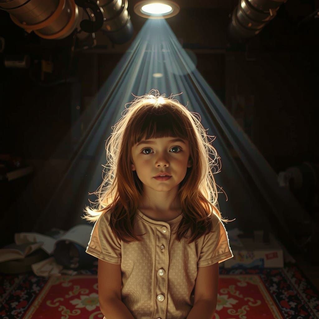 Korean Teen Cuteness in Crepuscular Light