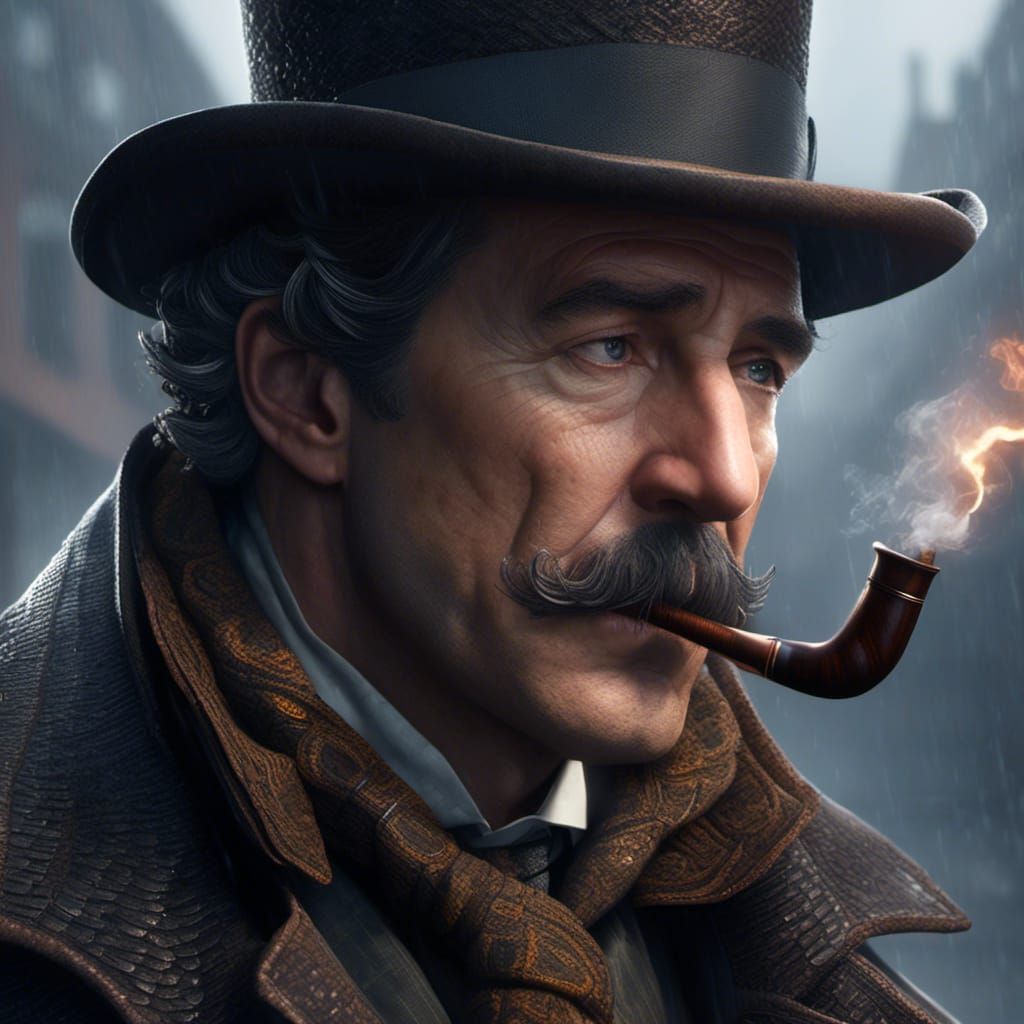Sherlock Holmes Solves Crime in Foggy London