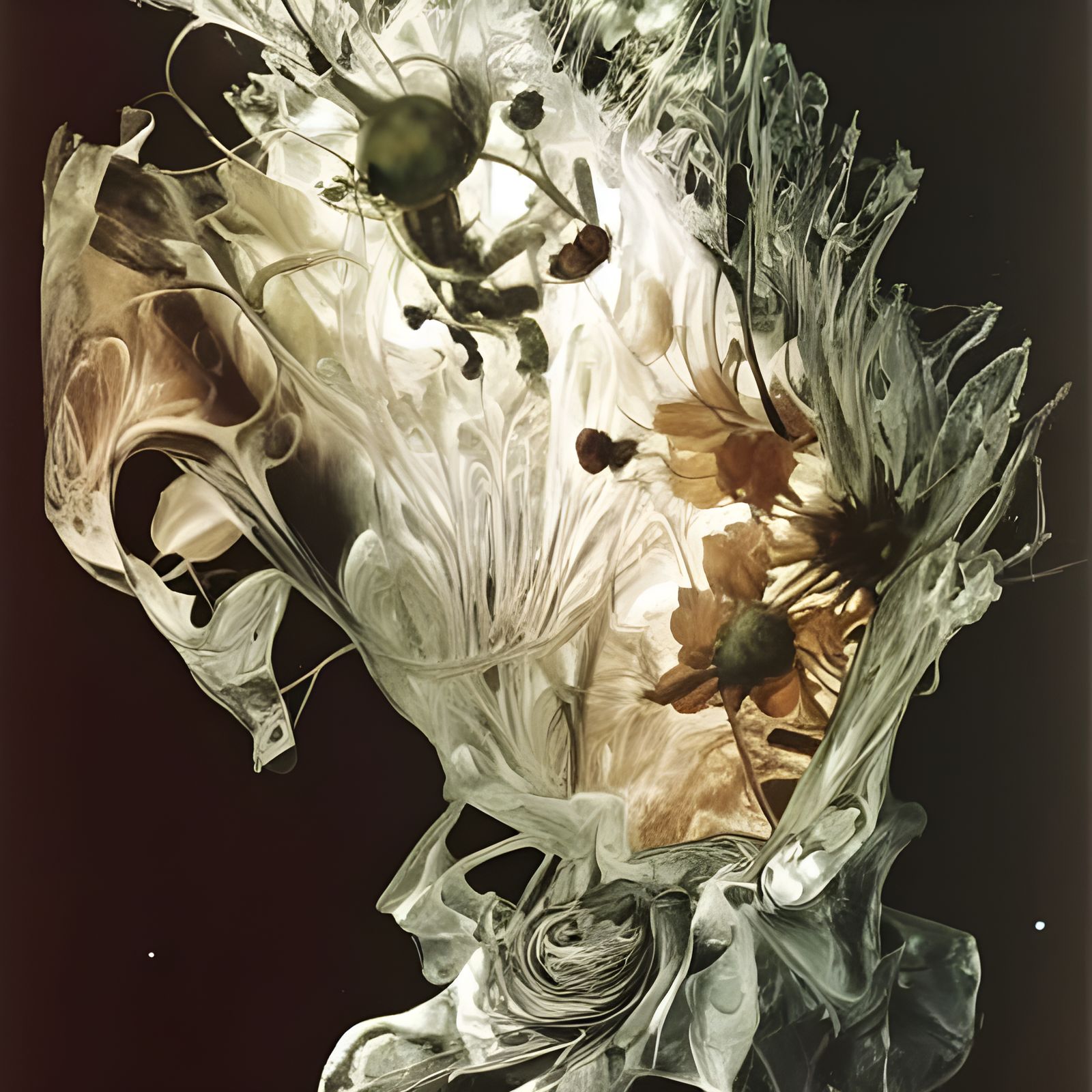 Person of Light: Mandelbulb Fractal Art