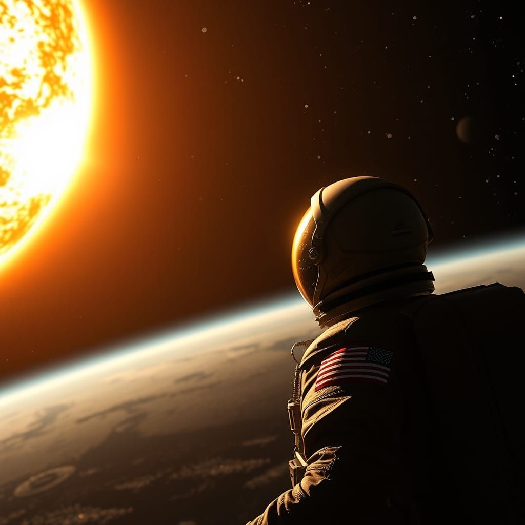 Astronaut Views Coronal Mass Ejection in Space