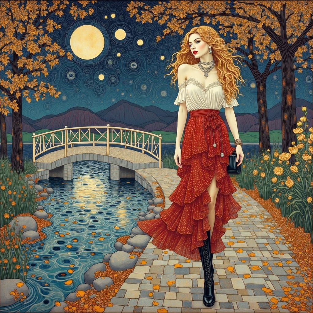 Ethereal Fantasy Romance Fairytale Illustration