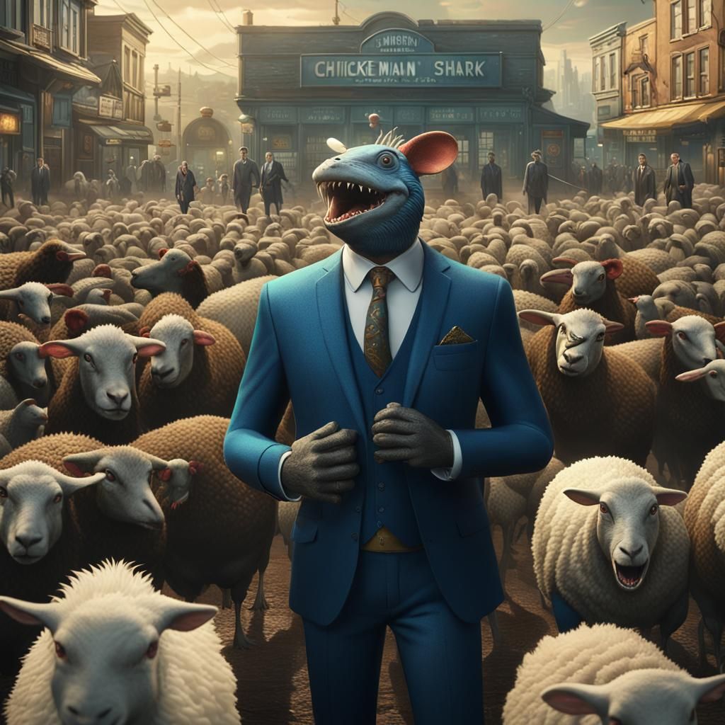 Fantastical Animal People Discuss Business