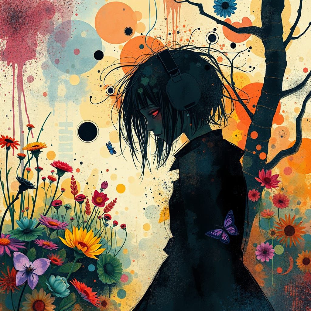 Surrealist Dreamscapes in Watercolor Abstraction