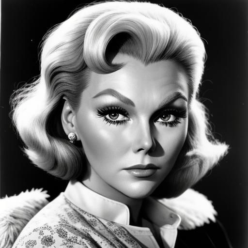Classic Hollywood Portrait of a Woman