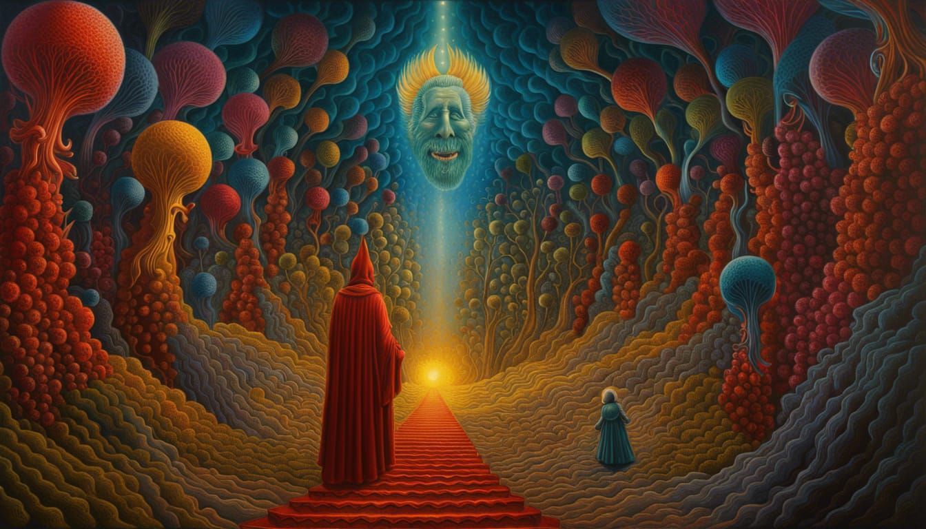 Surreal Descent Into Insanity: Visionary Concept Art