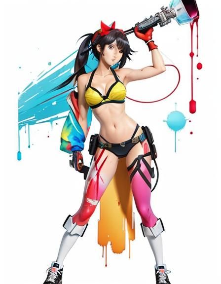 Nintendo Switch as a girl