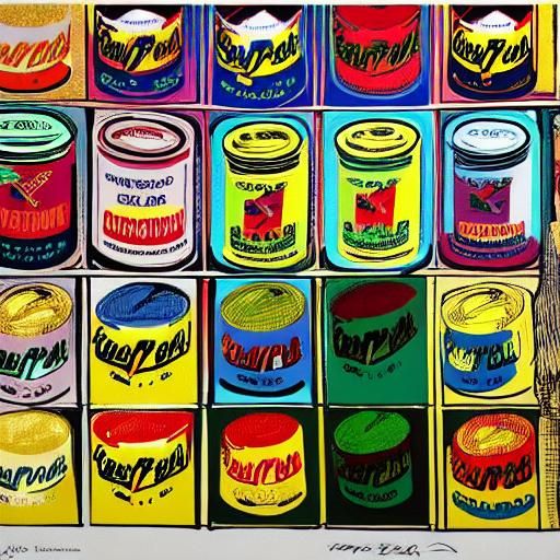 Super Rat Reduces Food Prices: Pop Art