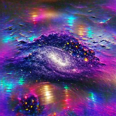 Disco Ball Galaxy: A Cosmic Dance