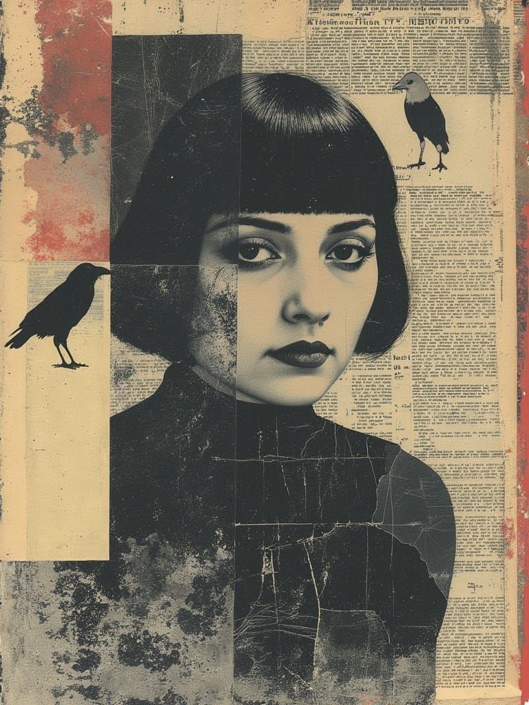 Carmen Dell’Orrifice Sketch in Magical Realism Style