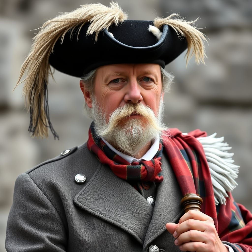 A Majestic Scotsman Portrait