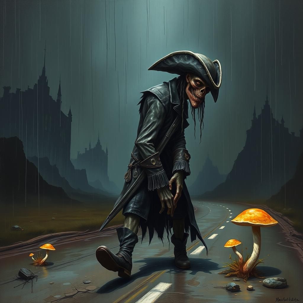 Grotesque Cowboy Pirate Hybrid's Extinction Journey