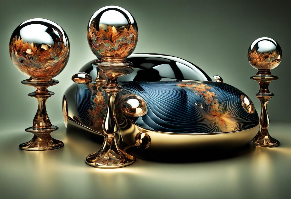 Fractured Reality: A Surreal Masterpiece of Light and Shadow