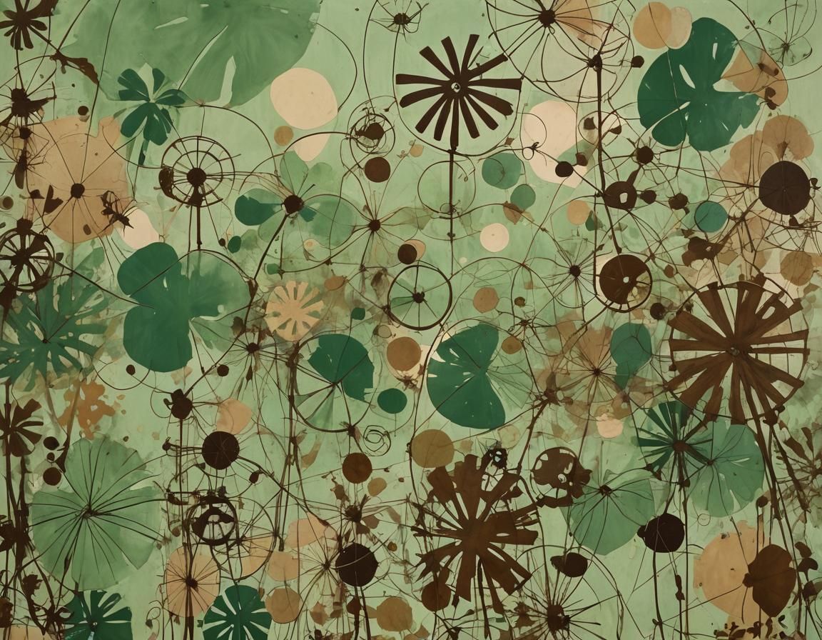 Minimal Ethereal Tropical Paradise in Earthy Tones