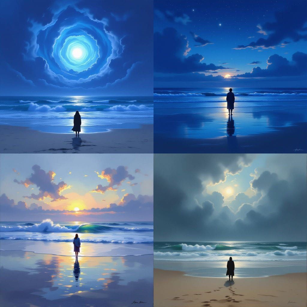 Seventh Wave Rises: Ocean Meets Sky