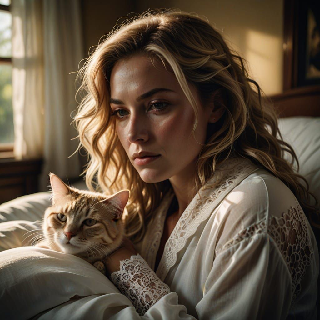 Serene Morning Slumber in Soft Focus