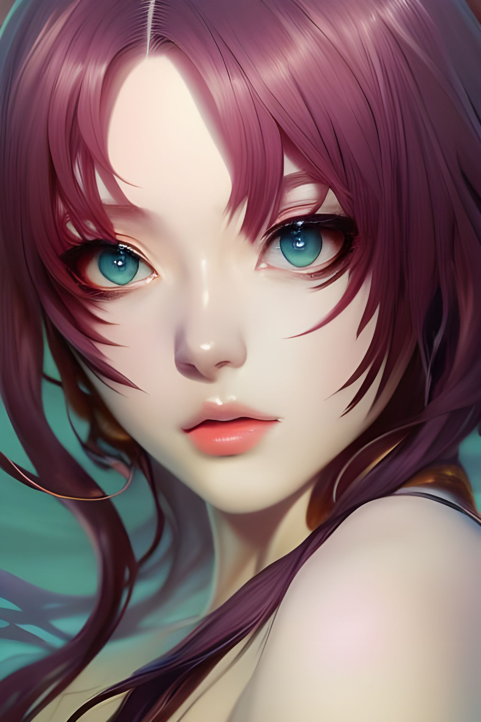 Anime Rabbit Girl with Voluptuous Features