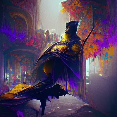 Batman: Dark Fantasy Concept Art in 8K Resolution