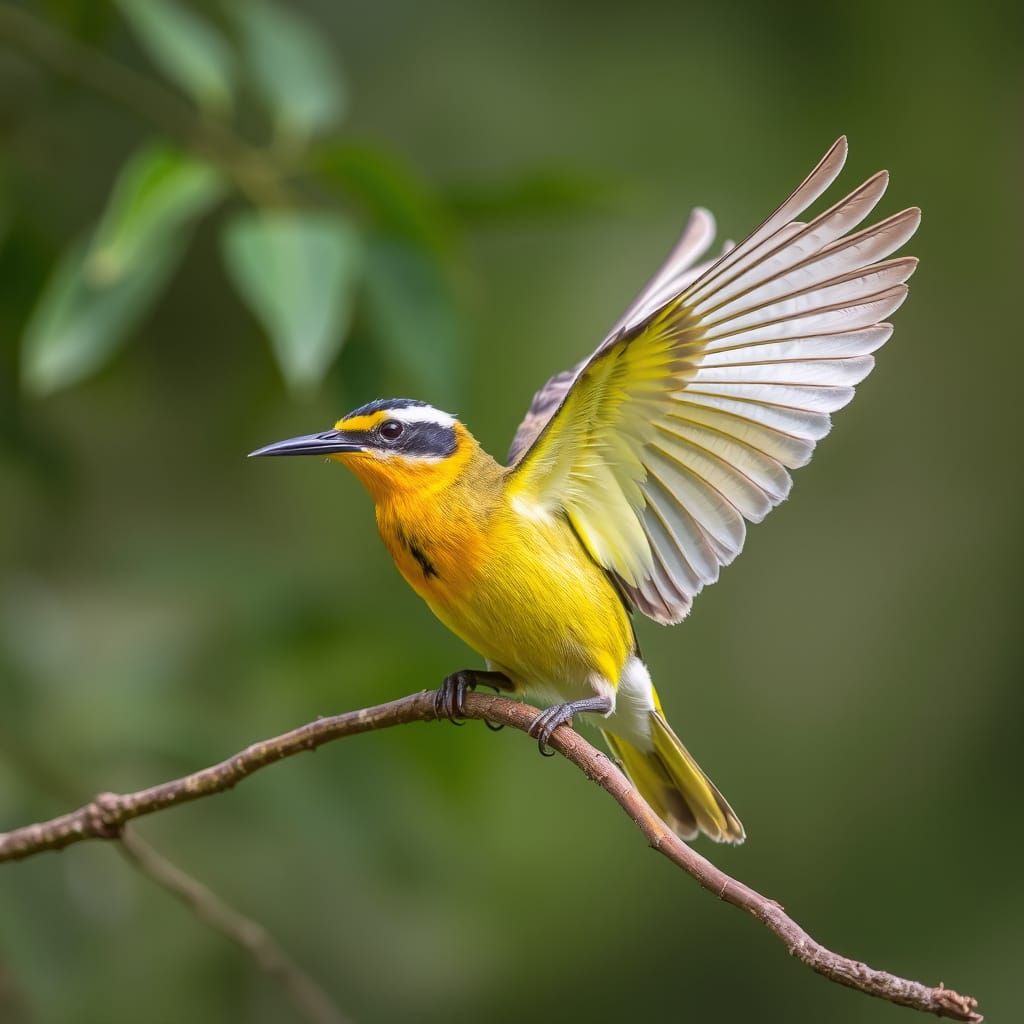 A Bird in Digital Art