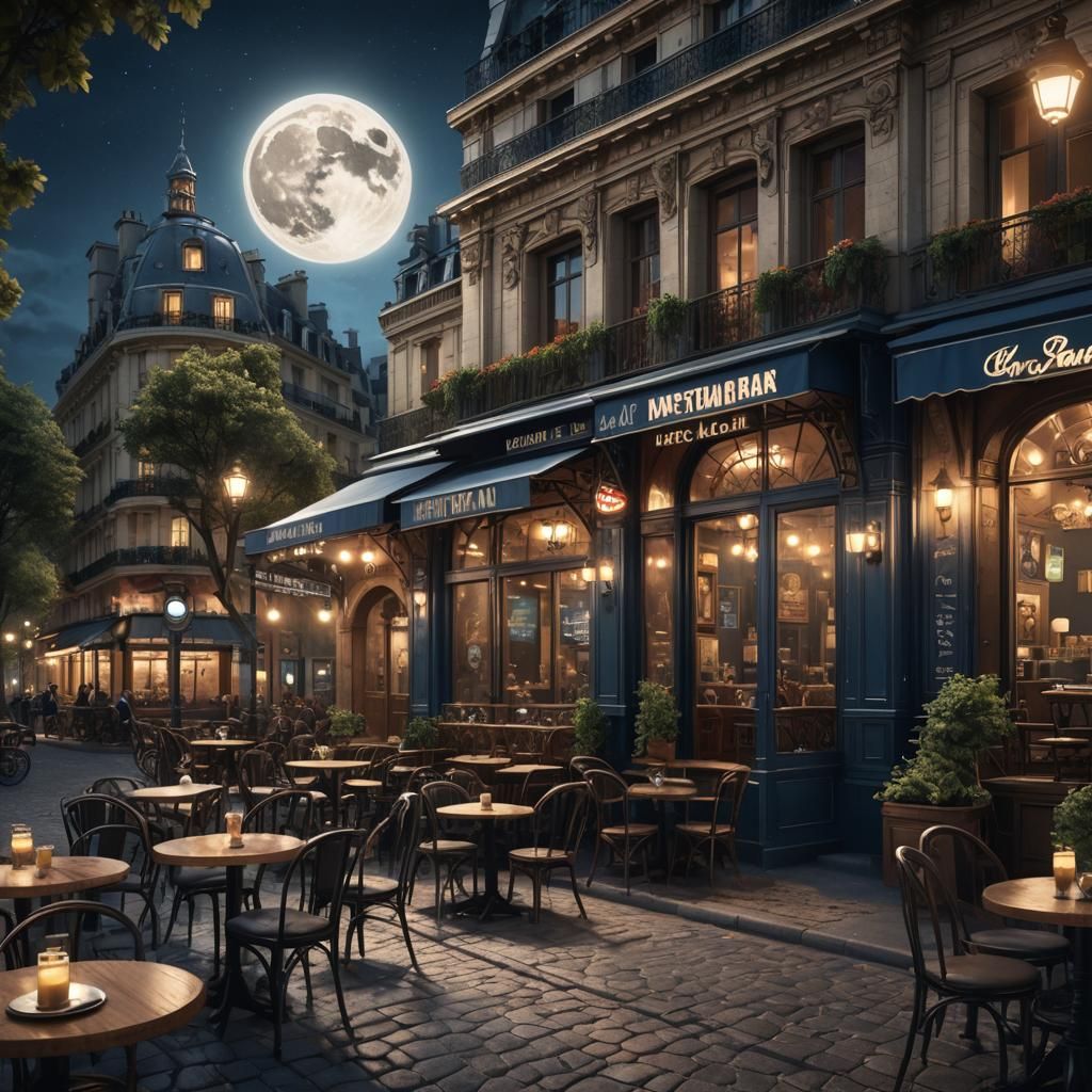 Captain America in Paris: A Detailed Matte Painting