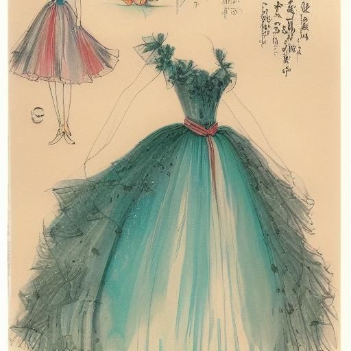 Anime Ballerina in Tulle Dress with Candlelight