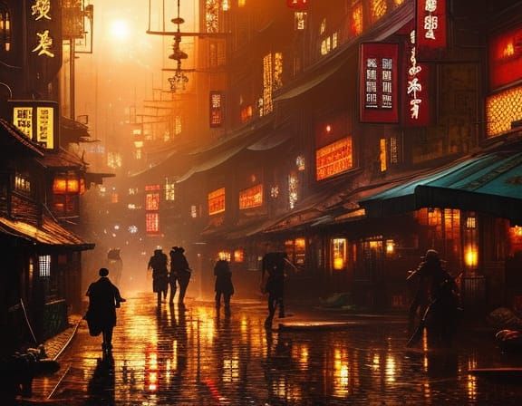 Chinatown Opium Den: A Fantasycore Masterpiece