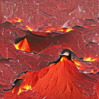 Molten Magma Flowing