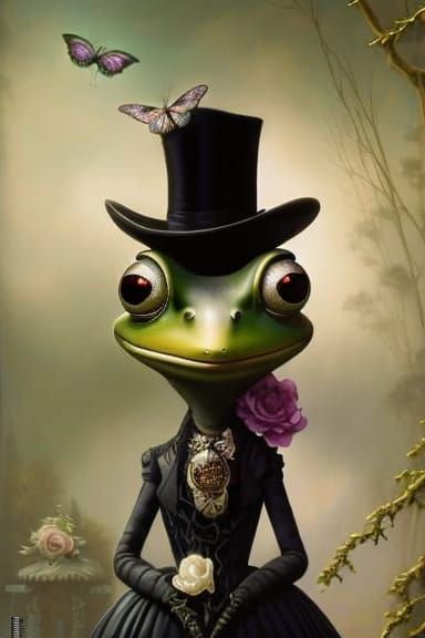 Surreal Fly in Elaborate Style of Royo