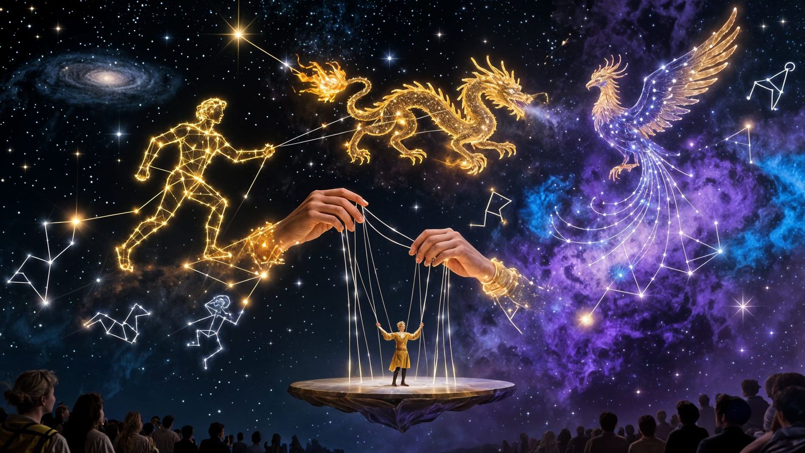 Cosmic Puppeteer Orchestrates Living Constellations in Deep ...