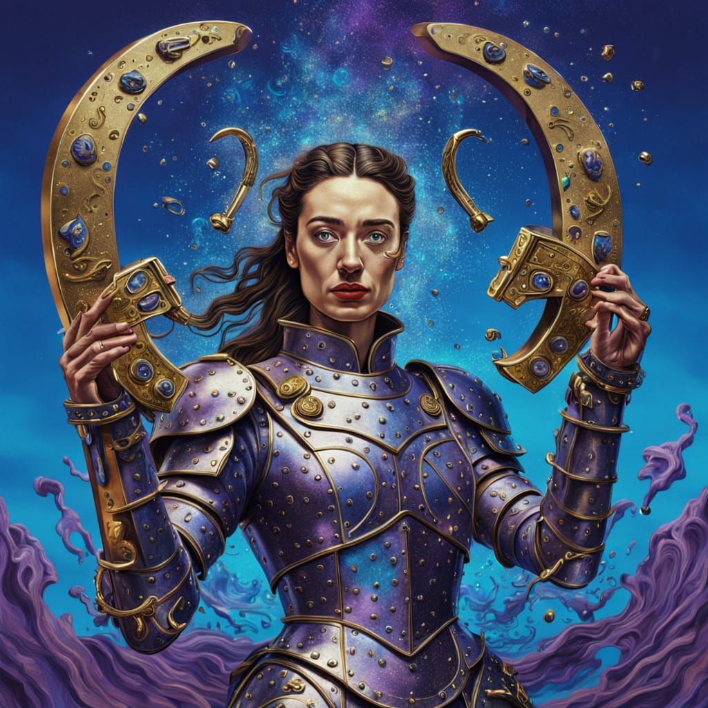 Surreal Magnetism in a Dali-esque Style