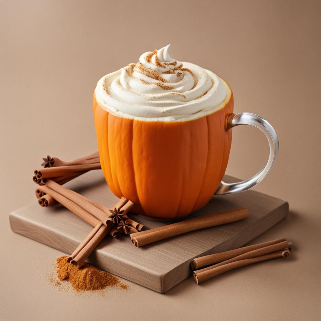 Pumpkin Spice Digital Rendering