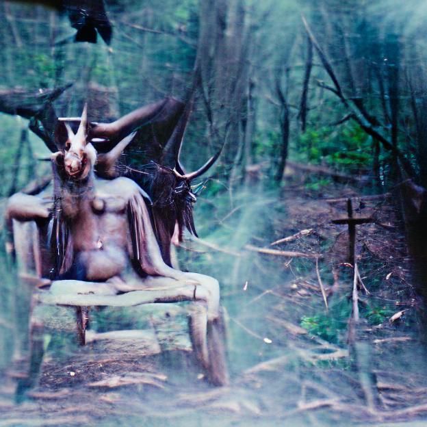 Mystic Baphomet Symbolic Depiction