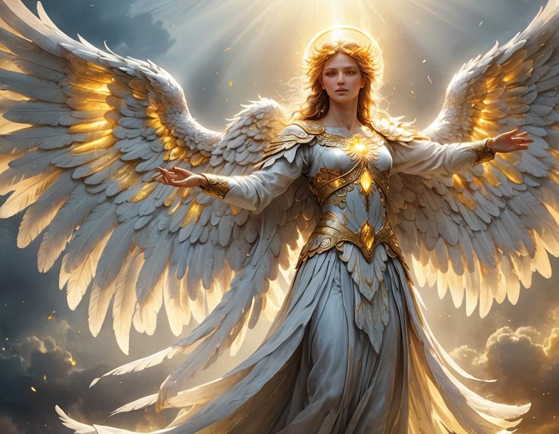 Radiant Six-Winged Angel of Light