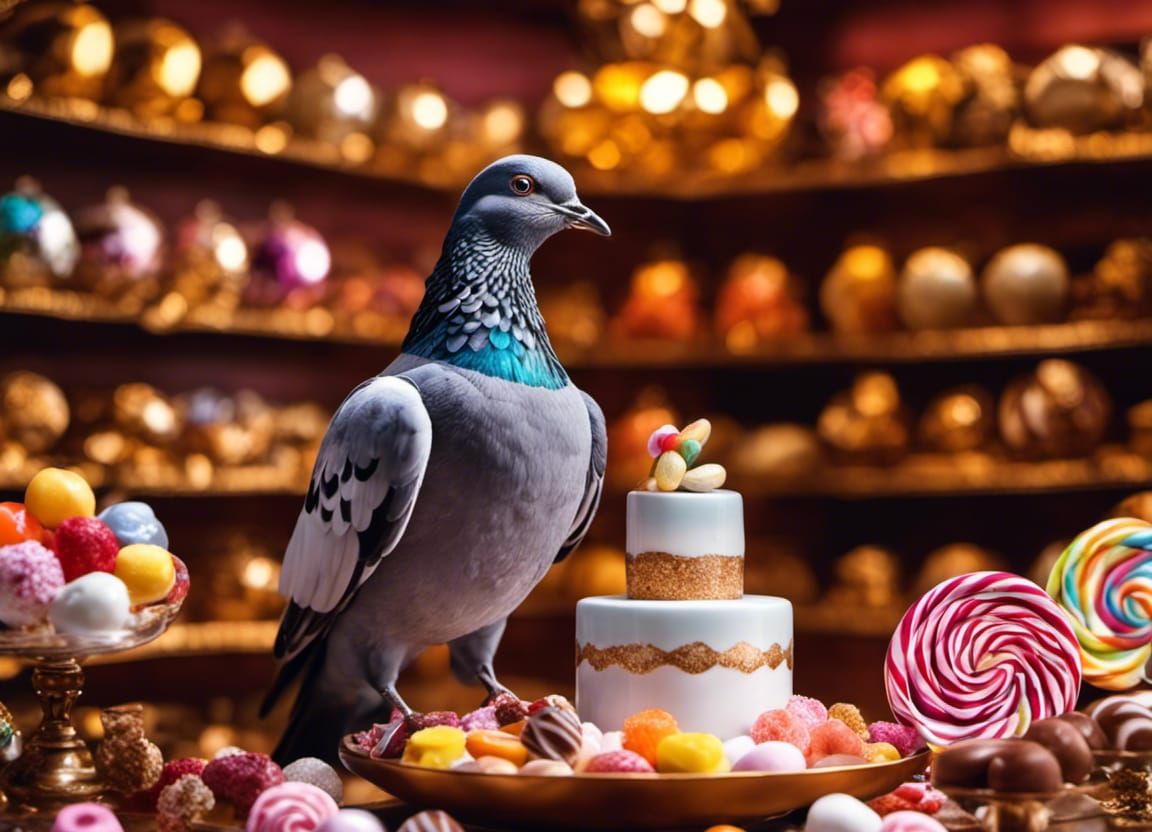 A Pigeon's Happy Birthday