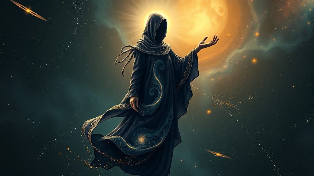 Cosmic Magician Guiding the Stars