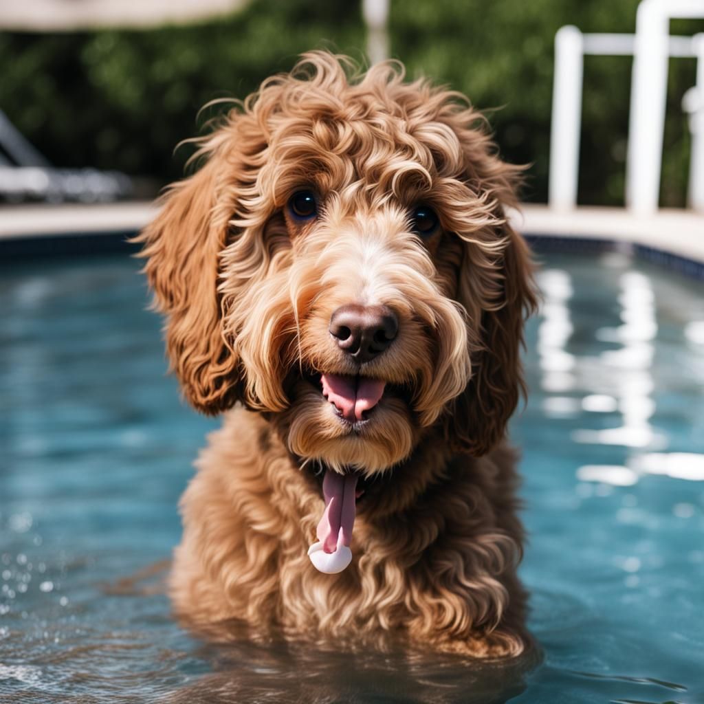 Labradoodle Spa Day: A Cute Canine Retreat