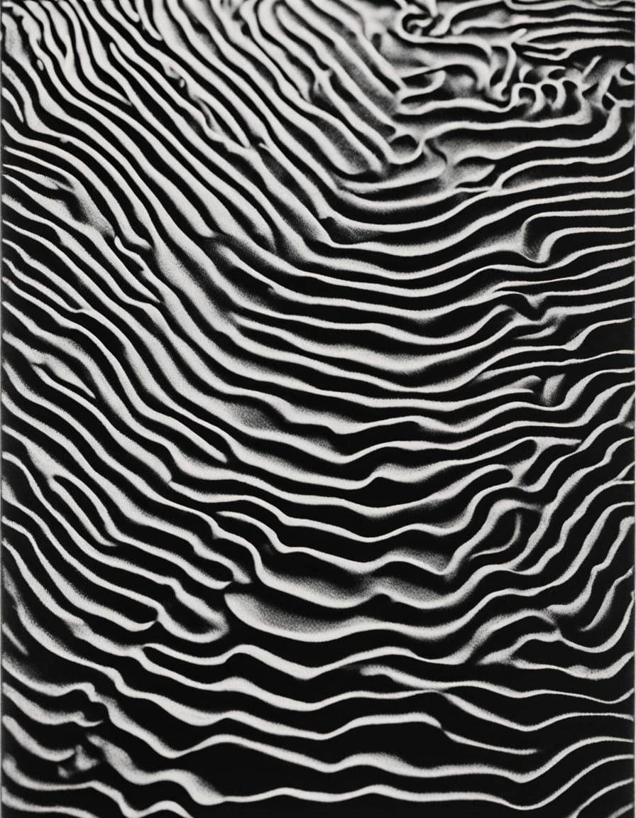 Intricate Macro Fingerprint in Soft Focus