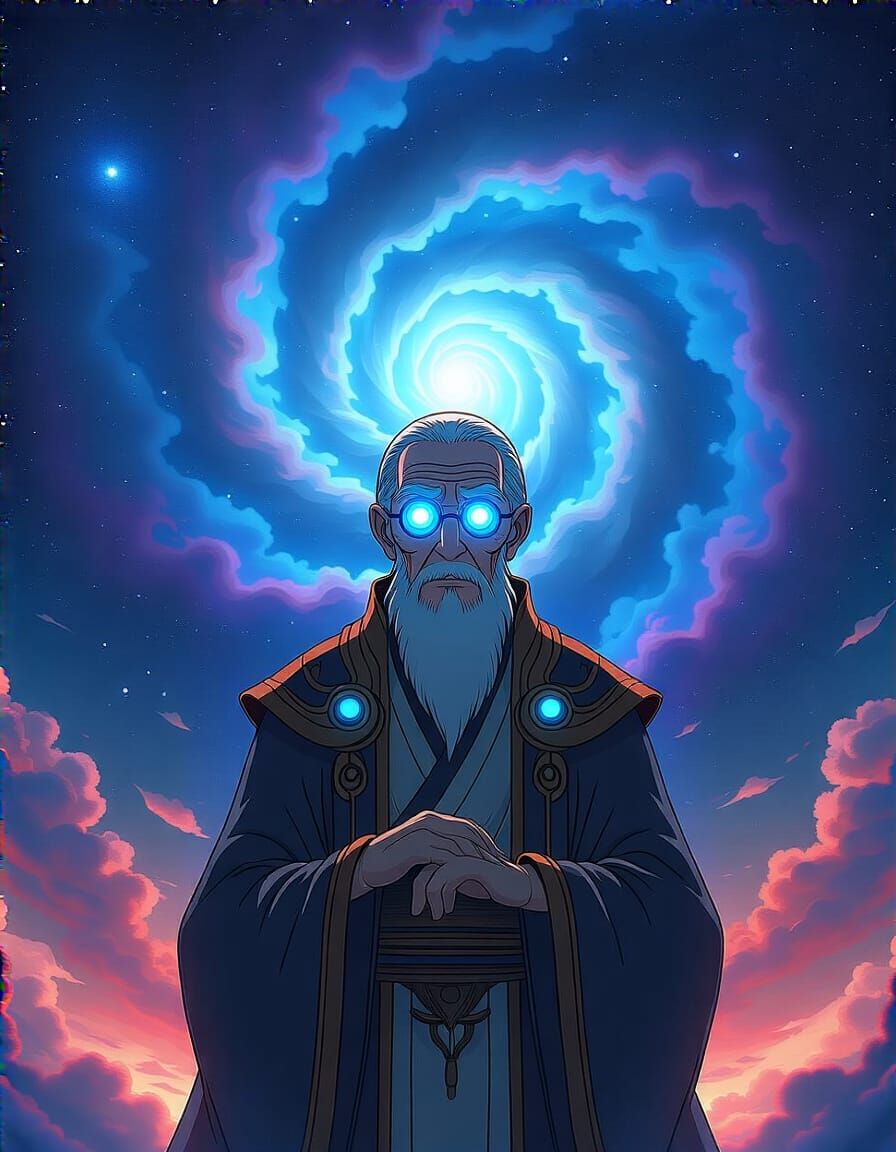 SOLEngine Authority Anime Style Cosmic Nebula