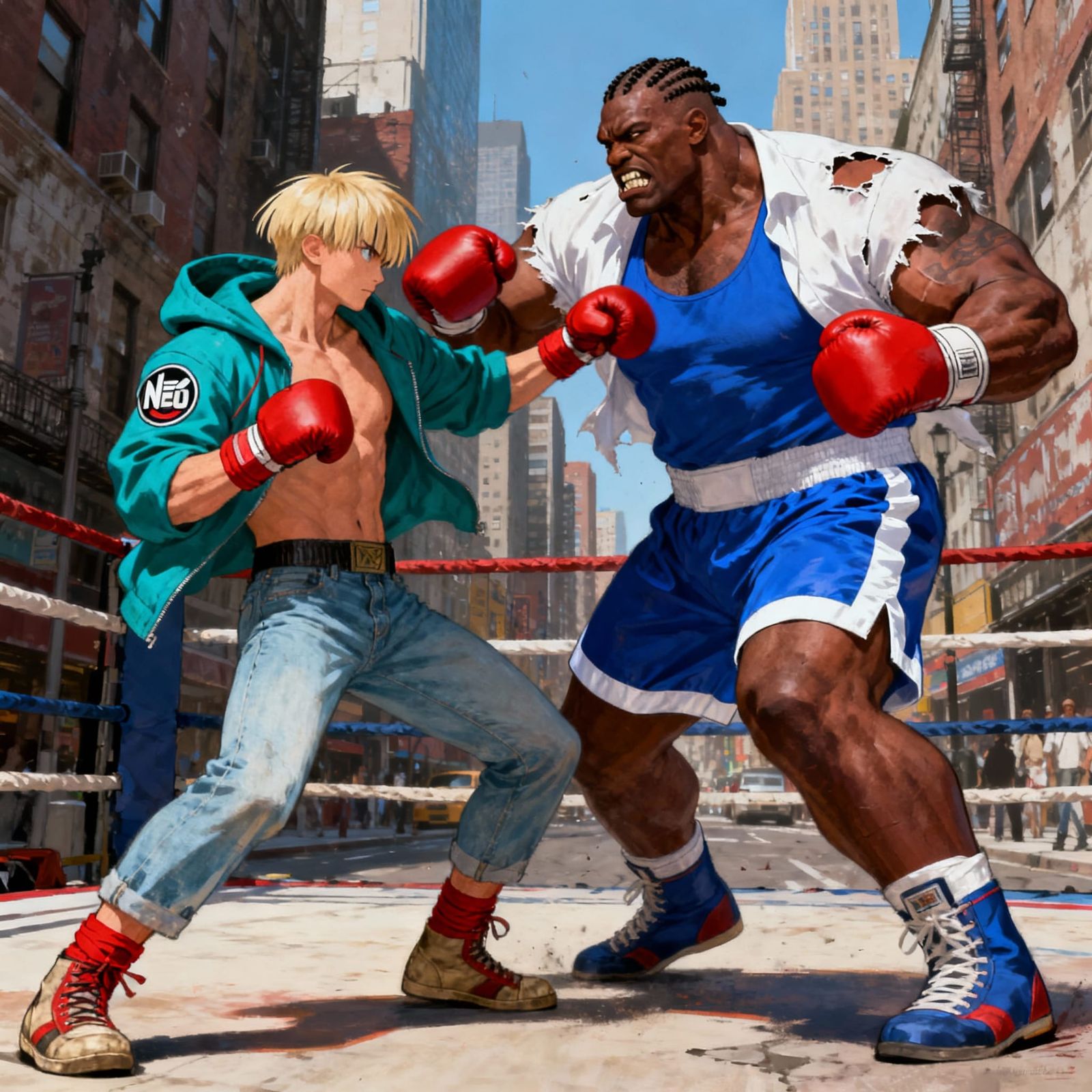 Street Fight: Ed Battles Balrog in NYC