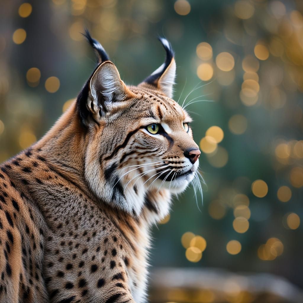 Lynx on New York Rooftop: Professional Photography