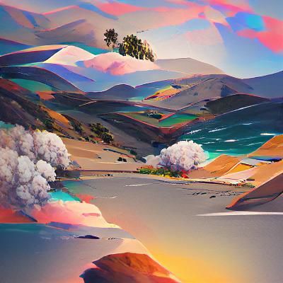 California Landscape in 8k Resolution