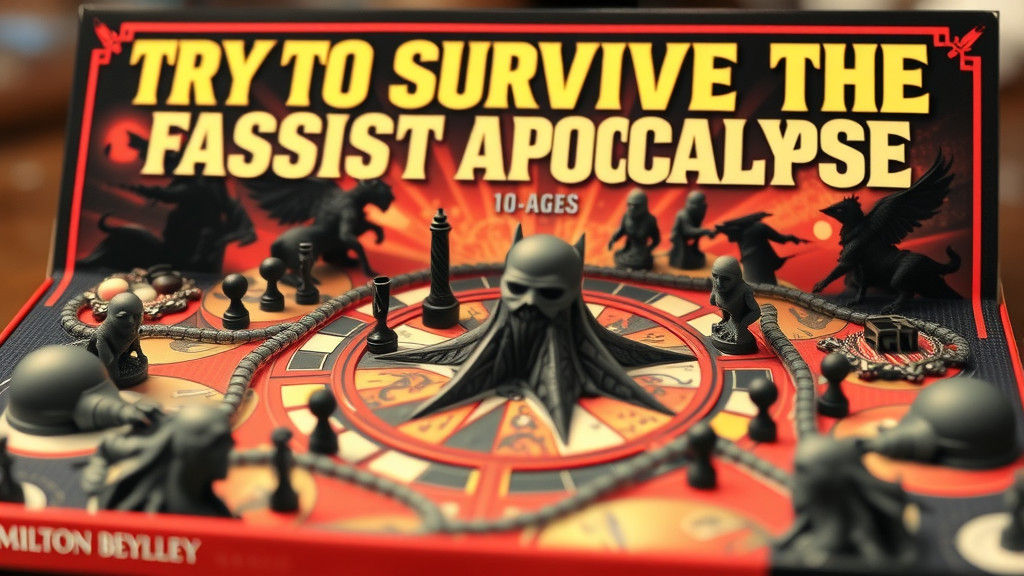 Survive the Fascist Apocalypse: A Board Game Photo