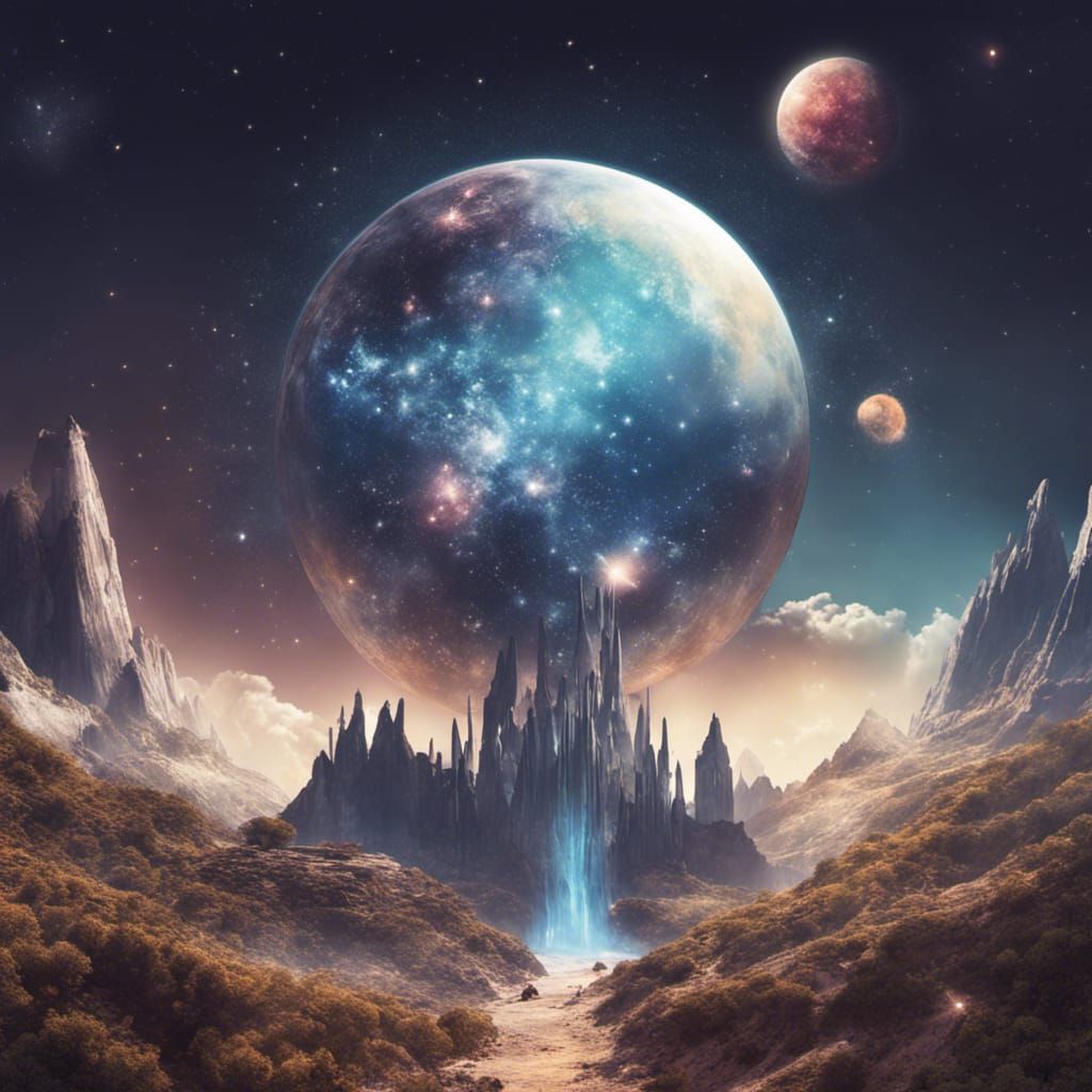 Magical Planet: An AI Interpretation