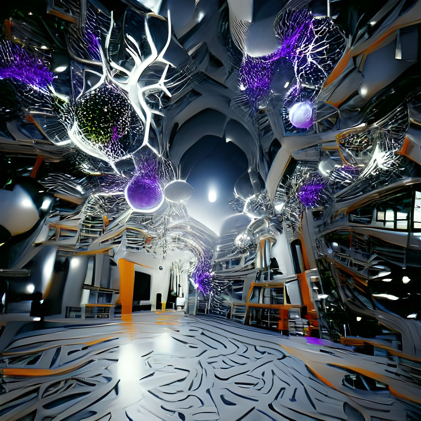 Surreal 5th Dimension Inside a Synapse