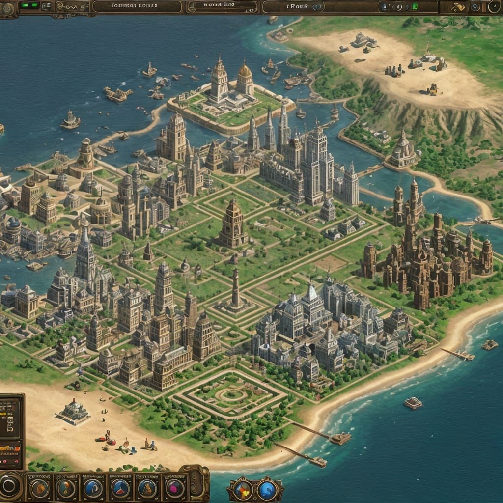 Sid Meier's Civilization 3 video game, video gameplay, isome...