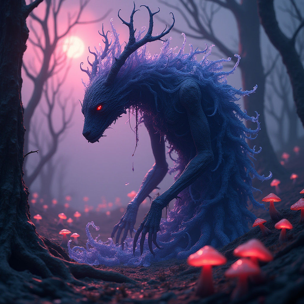 Ethereal Creature Embodiment of Broken Hearts